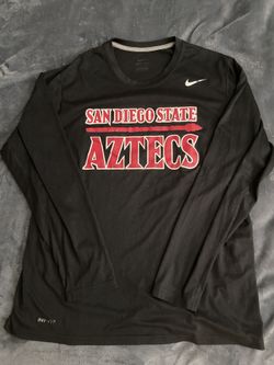 San Diego State Long Sleeve Football Size Large