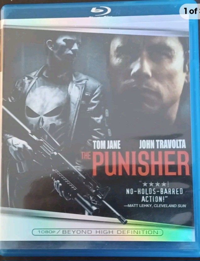 The Punisher -John Travolta ~ Blu-ray ~EX