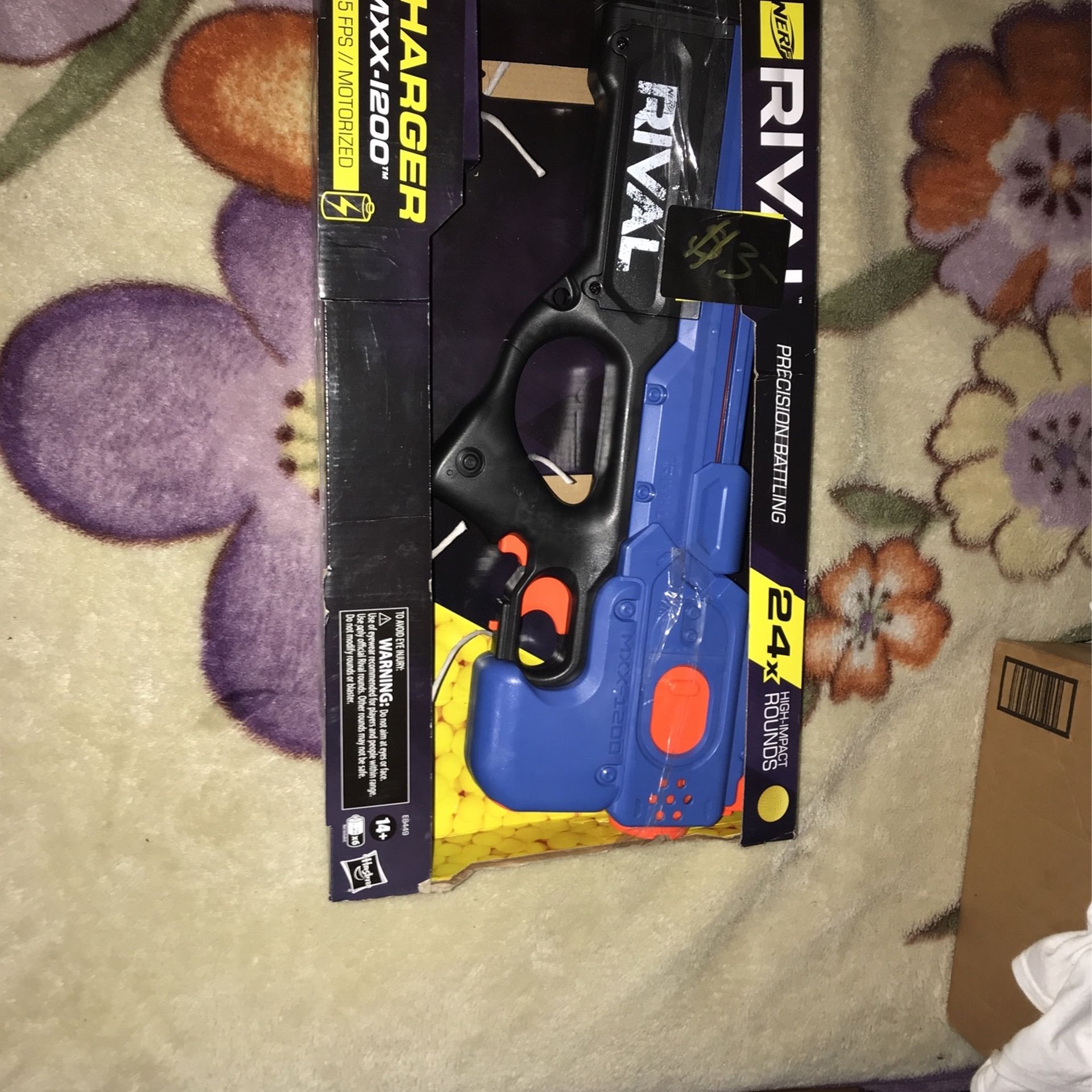 New Rival Nerf Gun