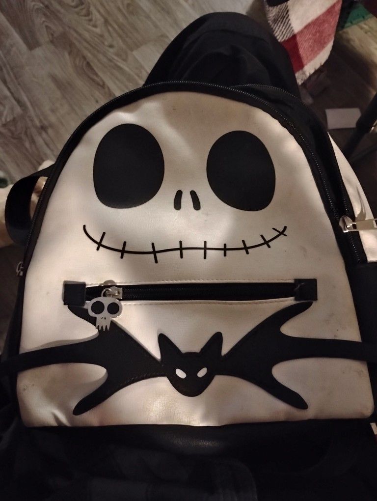 $15 Nightmare Before Christmas Leather Backpack