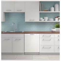 24 in. Built-In Tall Tub Front Control White Dishwasher with Dry Boost, 59 dBA