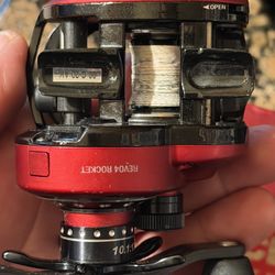 Revo Rocket 10.1.1 Baitcaster Right Hand Retrieve.  