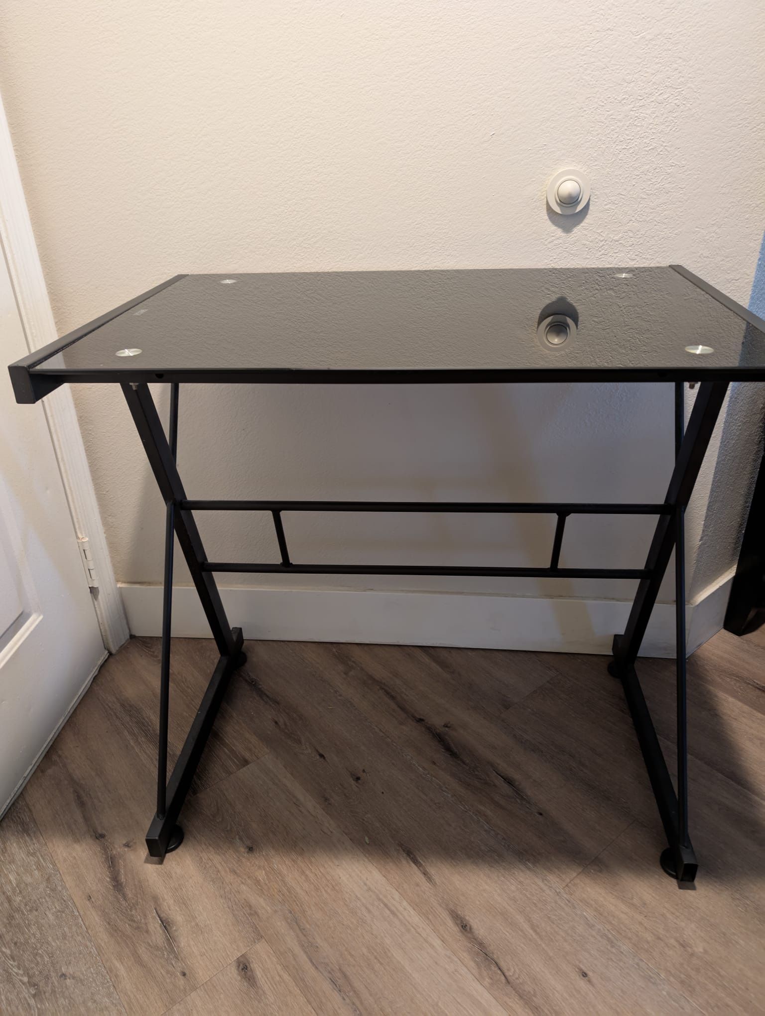 Glass Top Desk