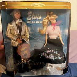 Vintage Elvis And Barbie 