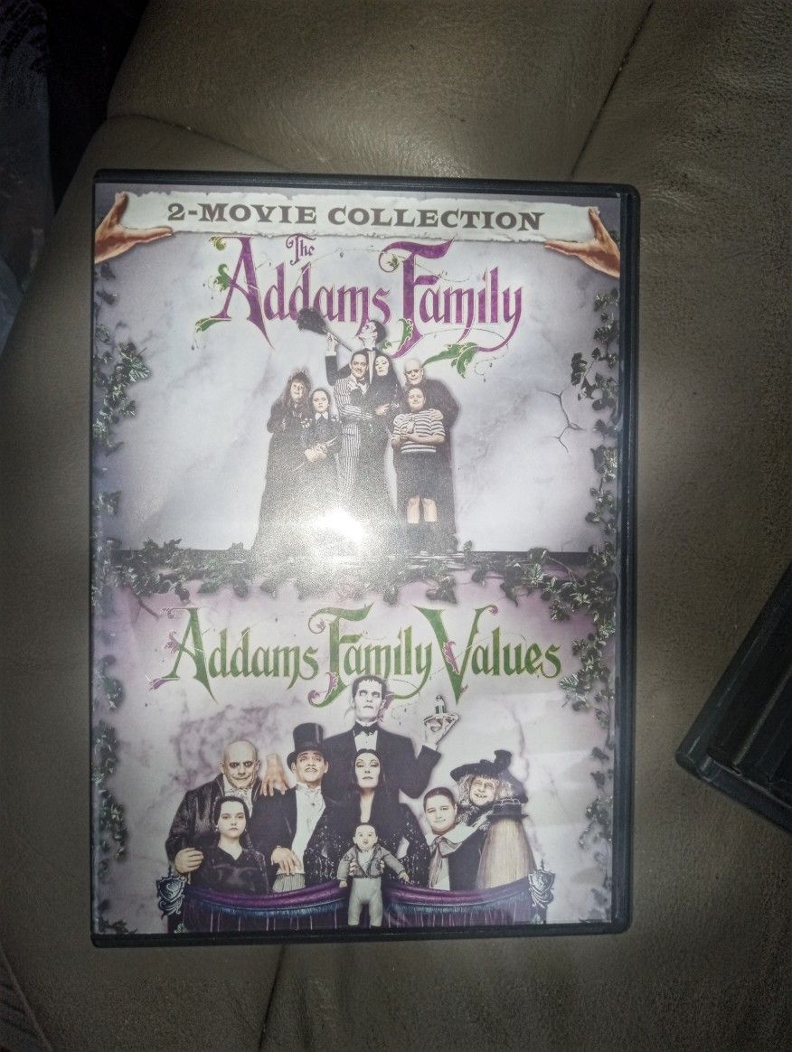 Two Adams Family Movies Two Dvds