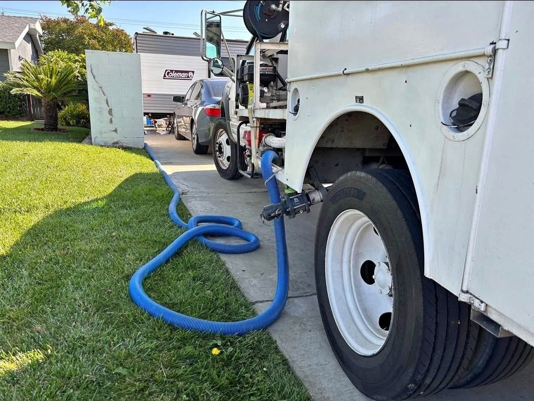 Rv Black And Grey Tank Mobile Dump