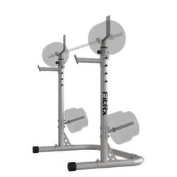 Squat Rack, Adjustable Universal Squat Rack for Home Gym, Bench Press Weight Rack, 390lbs. Weight Limit