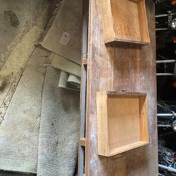 Wooden library table