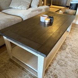 Dixon Living Spaces Coffee Table Original Price $450