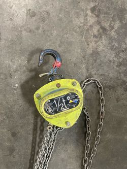 Chainfall hoist