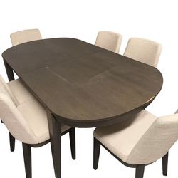 Extendable Wood Dining Table 