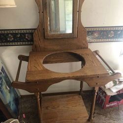 $125 Mirror Wash Basin Stand 