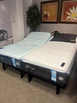 🔥Tempur Luxe Breeze Soft Split King Adjustable Set $2400