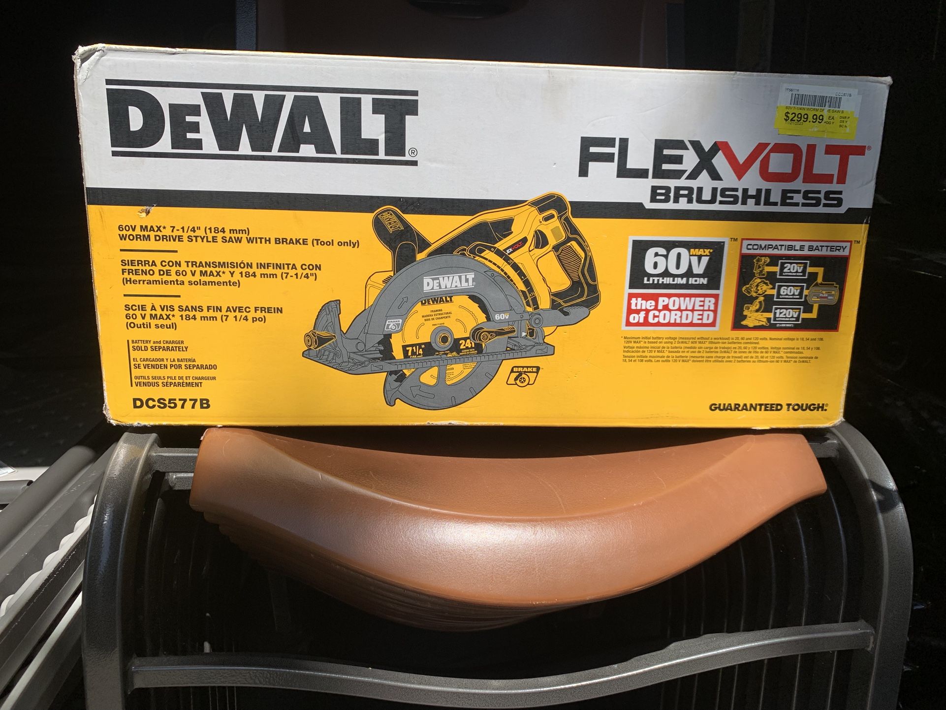 DeWalt 20v Wormsaw