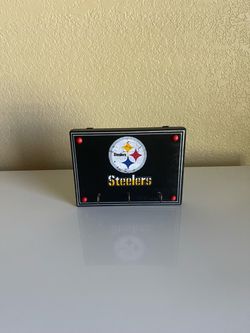Steelers wood wall key hanger