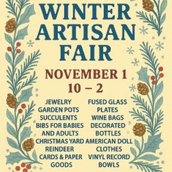 Free Admission Artisan Show