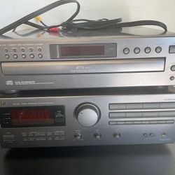 JVC 5.1 Channel 120 Watt Receiver And 5 Disc Changer