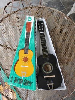 Black Children's MT Mini G-String Guitar