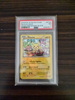 2016 Pokemon XY Black Star Promo Pikachu-Holo #XY95 PSA 7