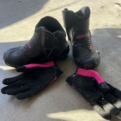 Alpinestars Stella SMX-1 R Women’s Riding Boots – Size 7 (EU 39)