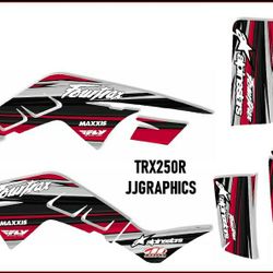 Honda Trx250r Graphic Kit 