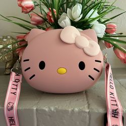 Cute Pink, Hello Kitty Crossbody Bag