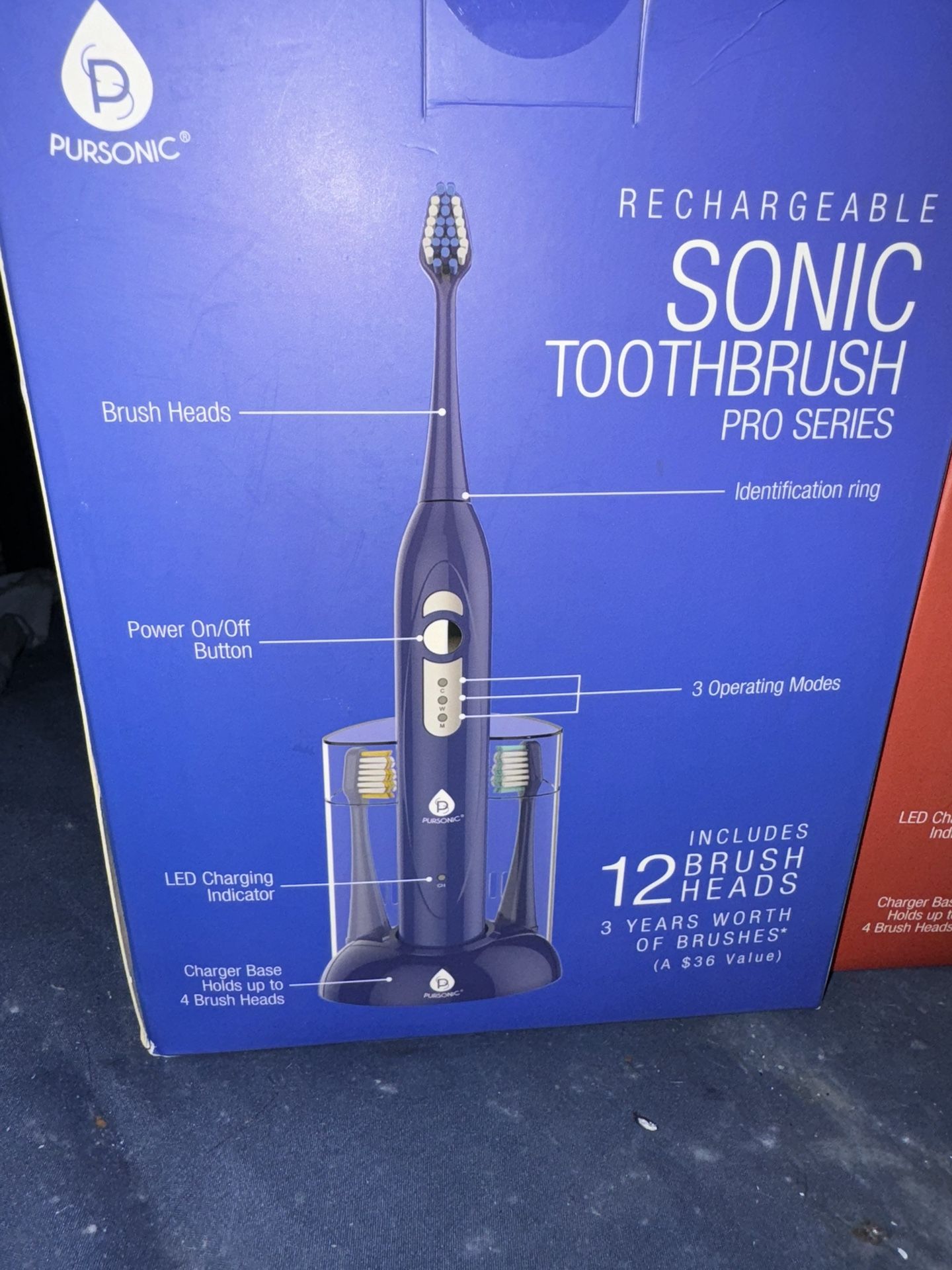 Sonic Rechargeable Toothbrush New In Box
