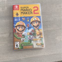 Nintendo Switch Super Mario Maker 2