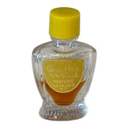 RARE Vintage On The WIND Perfume by BOURJOIS 1960's Miniature Glass Bottle