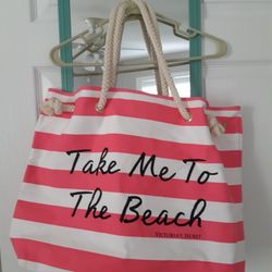 Victoria's secret Tote BEACH, Never Used