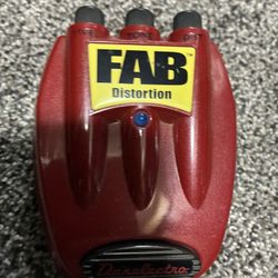 Fab Distortion Guitar Pedal