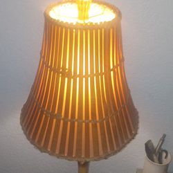 Vintage Bamboo Lamp