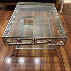 ZGallery Large Chrome Table 