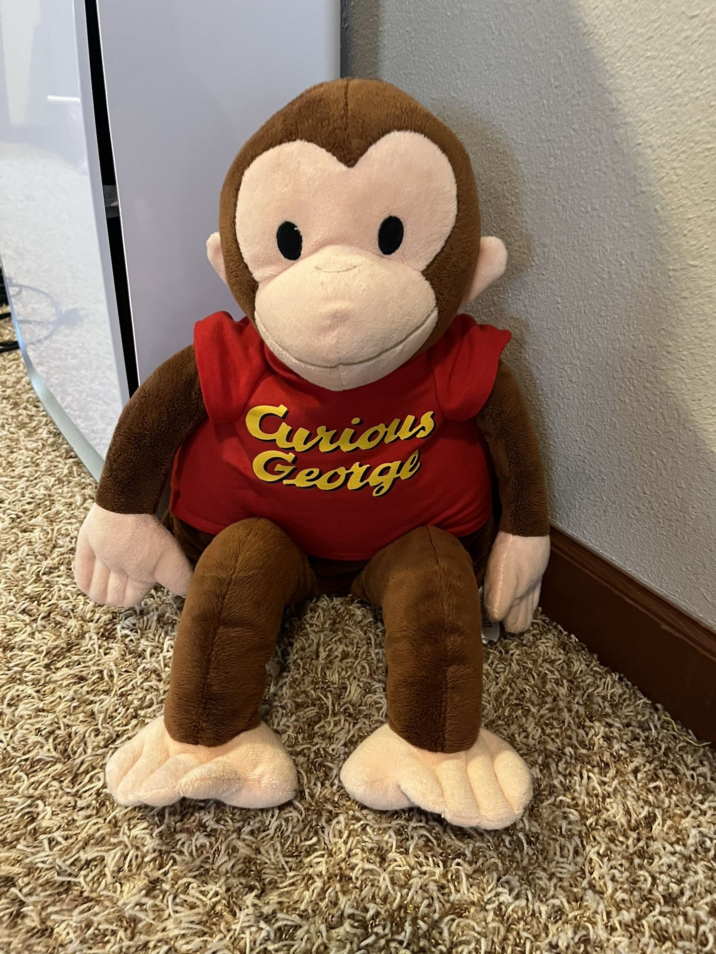 Curious George Blanket Turned Stuffed Animal