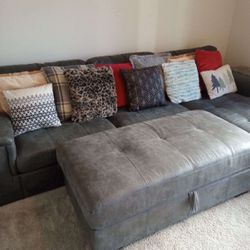 Dark Gray Couch