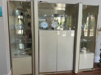 Display cabinet 3 sections