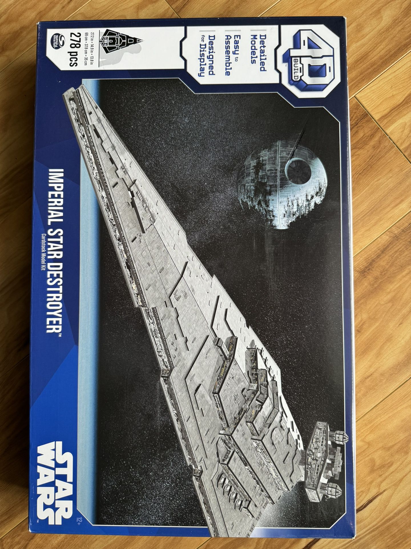 Brand New Star Wars Deluxe Imperial Star Destroyer 3D Model 278 Piece