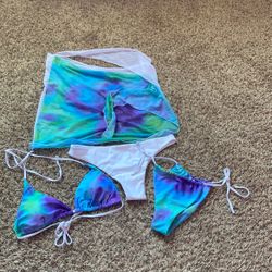 4 Piece Swimsuit Set (check Out My Other Listings!)