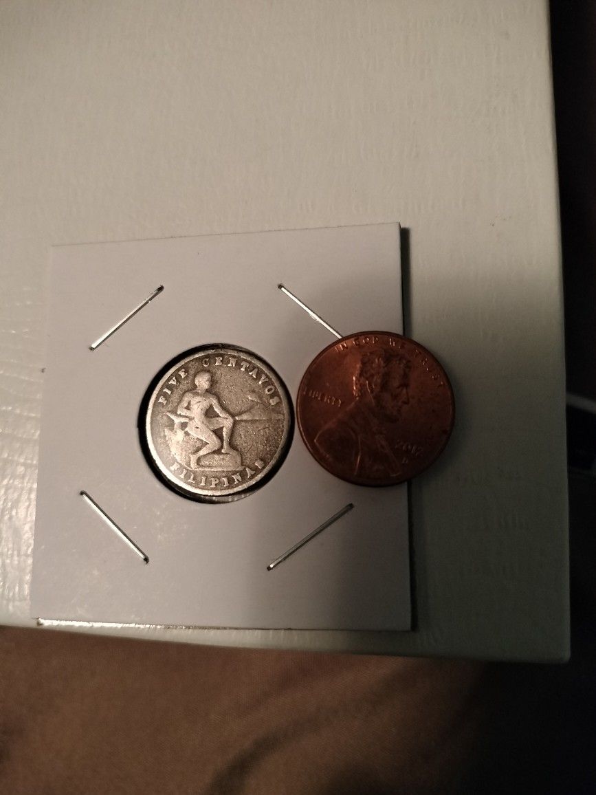 1932 Five Centavos United States Of America