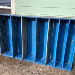 Heavy Steel Bookcase/shelf