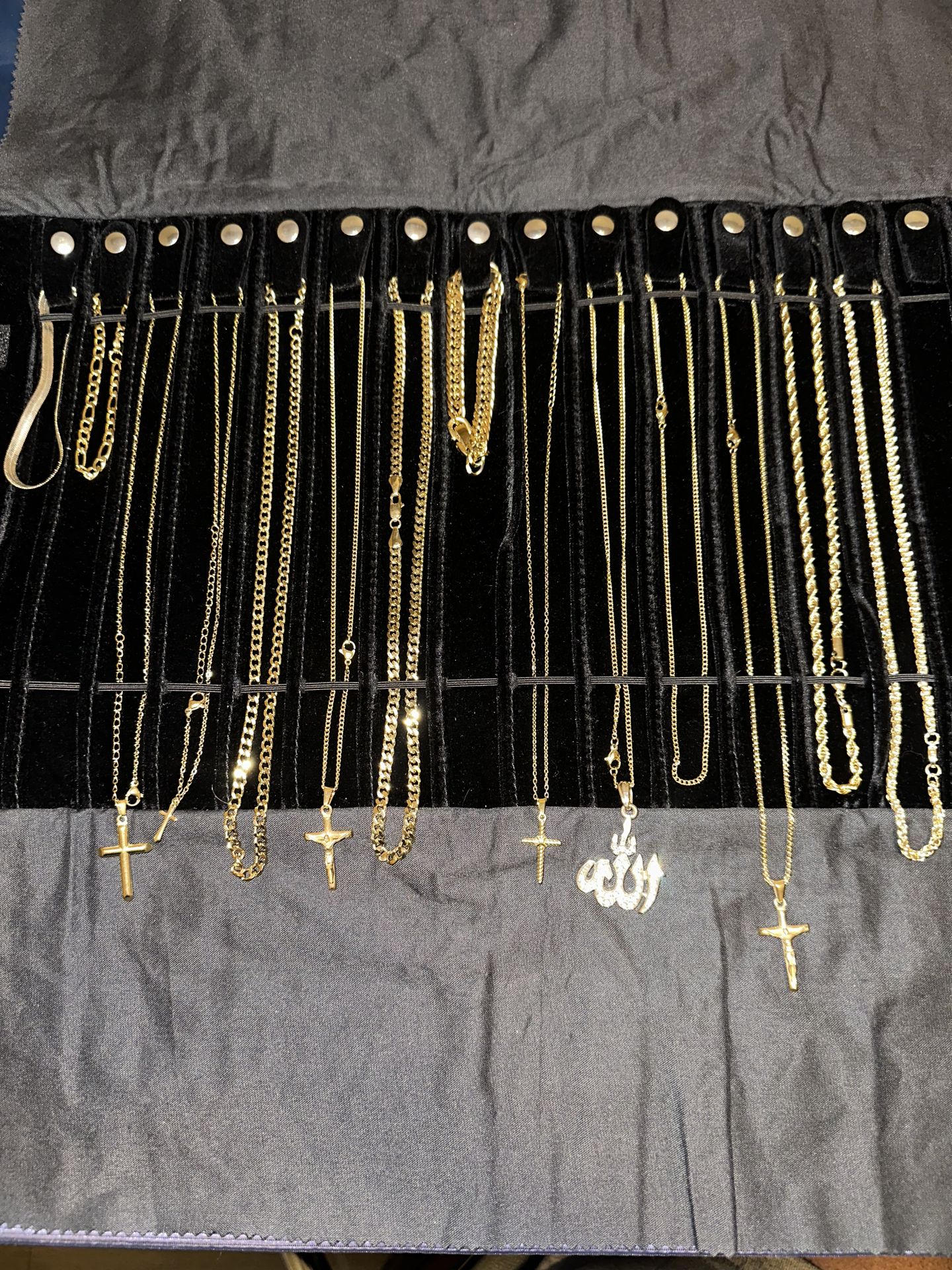 Gold Plated Chains (50$ each)