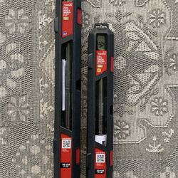1/2 Inch and 3/8 Inch Drive Torque Wrench 