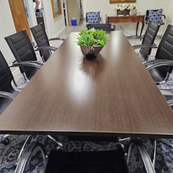 Conference Table Includes chairs