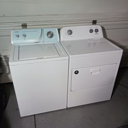 Admiral Washer And Whirlpool Gas Dryer Excellent Working Condition And Clean 