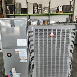 Almost New Rheem System Installed