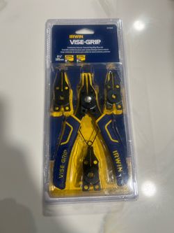 IRWIN VISE-GRIP Convertible Snap Ring Pliers, 6-1/2-Inch