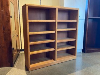 THORNWOOD Mid-Height 48″ Adjustable Shelf Bookcase