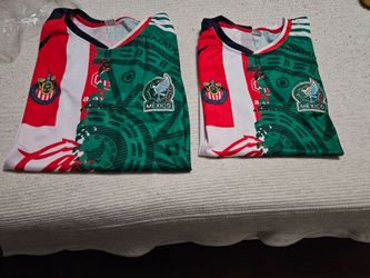 Chivas and Mexico Mashup Soccer Jerseys