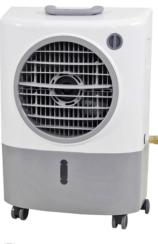 Portable Swamp Coolers - 1300 CFM MC18M Evaporative Air Cooler with 2-Speed Fan, 53.4 dB - 500 sq. ft. Coverage Evaporative Air Cooler Portable High V