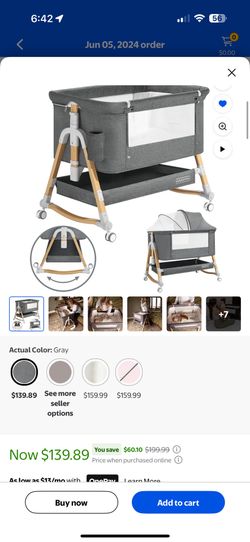 Baby Bassinet 3 In 1